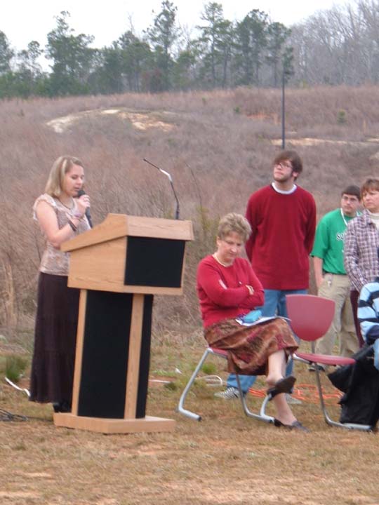 Randy Snider Northside High School Arbor Day-Dedication 2006